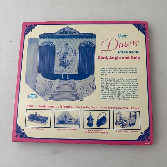 Vintage 70s Dawn Topper Toys Doll Clothes Outfit Silver Starlight - Picture 2 of 6